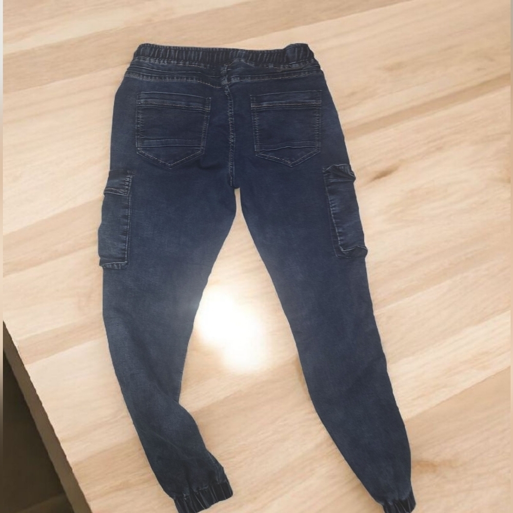 Royal Spirit Navy Cargo Joggers Men's Size # 34 - Picture 2 of 8